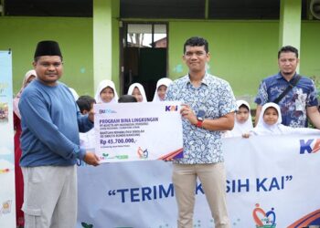 Foto: Selama Semester I 2025, KAI Divre I Sumatera Utara Salurkan Dana TJSL Rp560 Juta 8
