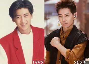Foto: Ketampanan Jimmy Lin Diwariskan Kepada Anaknya 1