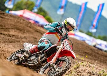 Foto: Duet Arsenio dan CRF250R, Bidik Podium di Putaran Ketiga Kejurnas Motocross 1