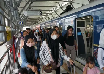 Hingga pertengahan tahun, jumlah penumpang KA Bandara di Medan mencapai 2 juta orang.(Dok:KAI Bandara)
