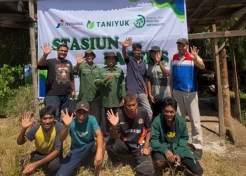 PGN menggandeng Taniyuk startup agribisnis digital, agar dapat berkolaborasi dengan Koperasi Padetra Artomulyo.(Dok:PGN)
