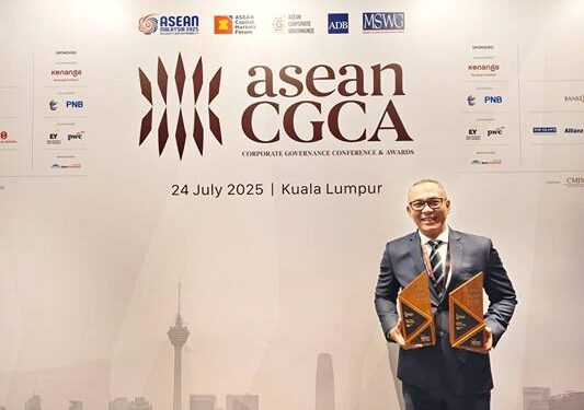 PGN meraih prestasi prestisius ASEAN Corporate Governance Conference & Awards 2025 (ASEAN CGCA 2025).(Dok:PGN)