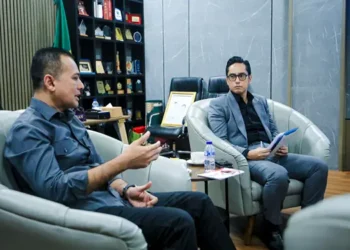 Foto: Rico Waas Terima Audiensi Ketua PMI Kota Medan 4