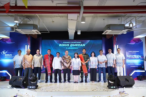 Foto: BINUS University resmi menghadirkan BINUS @Medan, kampus pertama BINUS di Pulau Sumatera, yang dirancang untuk mencetak Global DigitalPreneur.(Dok:BINUS @Medan