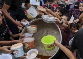 Foto: ​Gaza Dilanda Bencana Kelaparan, DK PBB Serukan Gencatan Senjata 6