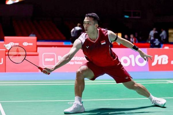 Foto: Jonatan Christie membidik gelar juara di Kejuaraan Dunia Bulutangkis 2025. (Foto: PBSI)