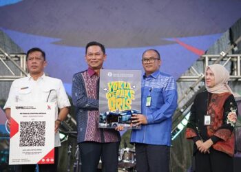 Medan Digifest 2025 memiliki misi perluasan penggunaan QRIS, baik untuk transaksi domestik maupun QRIS Cross Border yang memungkinkan pembayaran lintas negara.(Dok:BI Sumut)