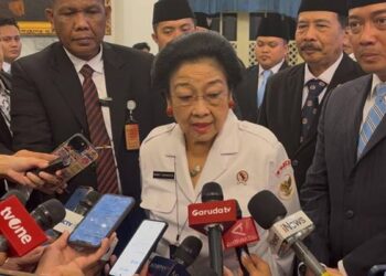 Foto: Megawati Soroti Pentingnya Pendidikan Pancasila untuk Kaum Muda, Khususnya Paskibraka 5