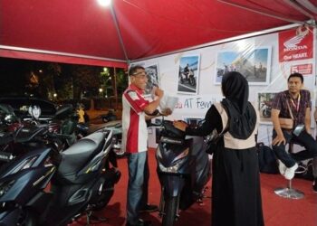 Foto: Honda AT Family Day Kembali Sapa Pecinta Skutik di Medan 10