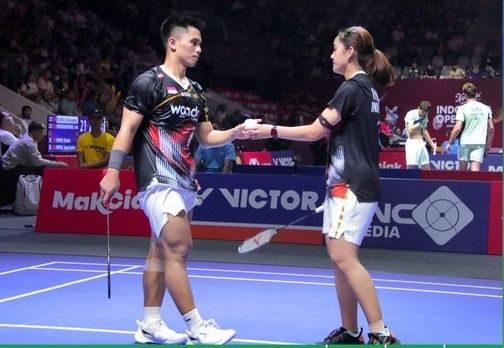 Foto: Amri/Nita kandas di Macau Open 2025 (Foto: PBSI)