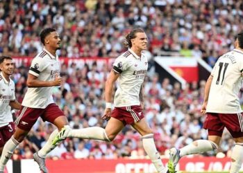 Foto: Arsenal Menang di Old Trafford, Arteta Akui Timnya Menderita 1
