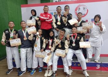 Foto: Karateka Gabdika Sumut Bawa Pulang 10 Medali dari Kejuaraan Asia-Pasifik 2025 di Banten 5