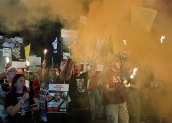 Foto: Demonstrasi Besar di Tel Aviv Menuntut Diakhirinya Agresi Israel 4