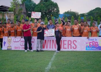 Kantor Perwakilan Bank Indonesia (KPwBI) Provinsi Sumatera Utara  mengemas edukasi Cinta, Bangga, Paham (CBP) Rupiah lewat kompetisi sepak bola yang diikuti oleh empat tim perbankan.(Dok:BI Sumut)