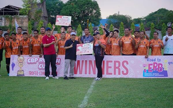 Kantor Perwakilan Bank Indonesia (KPwBI) Provinsi Sumatera Utara  mengemas edukasi Cinta, Bangga, Paham (CBP) Rupiah lewat kompetisi sepak bola yang diikuti oleh empat tim perbankan.(Dok:BI Sumut)