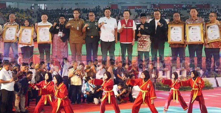 The 3rd International Indonesian Pencak Silat Open Championship 2025 digelar pada 4–10 Agustus 2025 di Gedung Serbaguna Pemprov Sumatera Utara.(Ist)