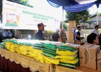 Foto: Pemko Medan Gelar Gerakan Pangan Murah, Tekan Harga Beras di Pasaran 2