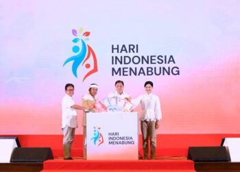 Hari Indonesia Menabung (HIM) dan Bulan Literasi Keuangan (BLK) 2025 yang digelar di Gedung Dhanapala, Kompleks Kementerian Keuangan, Jakarta, Jumat (22/8).(Dok:OJK)