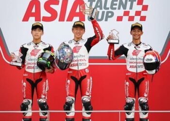 Foto: M. Badly Siap Tempur di Kejurnas Motorprix Padang Berbekal Podium Asia 2