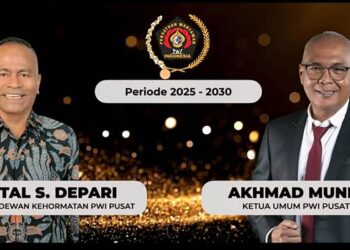 Foto: Akhmad Munir Terpilih sebagai Ketua PWI Pusat 2025-2030 3