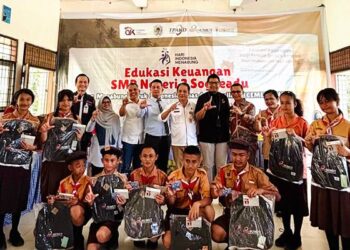 Serangkaian kegiatan literasi dan inklusi keuangan di Pulau Telo, Kabupaten Nias Selatan; Kota Gunungsitoli; dan Kabupaten Nias pada 12-14 Agustus 2025.(Dok:OJK Sumut/Latifa Putri Radiansyah)