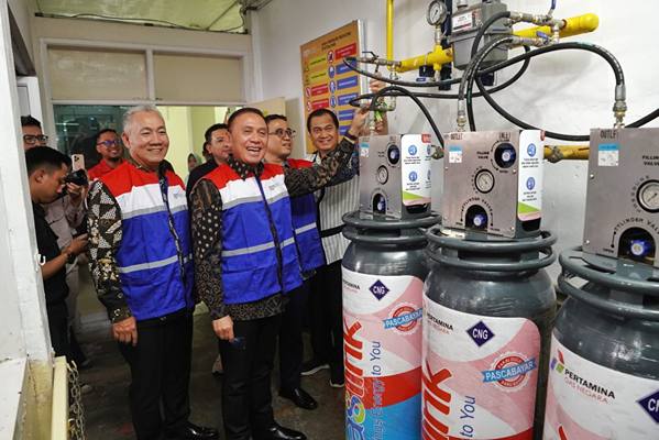 Foto: PT Gagas Energi Indonesia (Gagas), kini memasok gas bumi berbasis Compressed Natural Gas (CNG) untuk Rumah Sakit Hasan Sadikin (RSHS) Bandung.(Dok:PGN)