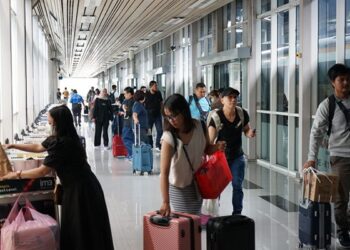Railink mencatat lonjakan jumlah penumpang yang signifikan pada layanan KA Srilelawangsa di Medan.(Dok:KAI Bandara)