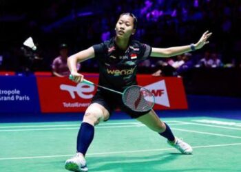 Foto: Putri KW dan Gregoria Kompak Melaju ke Babak 32 Besar Kejuaraan Dunia BWF 9