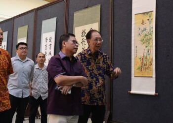Foto: Lewat Acara Semarak Budaya, Sofyan Tan Kupas Makna Filosofis Kaligrafi Tiongkok 5