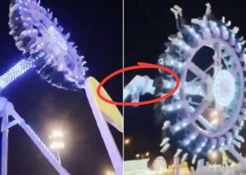 Foto: 23 Orang Terluka Setelah Wahana Pendulum di Saudi Mengalami Kerusakan Saat Berayun 3