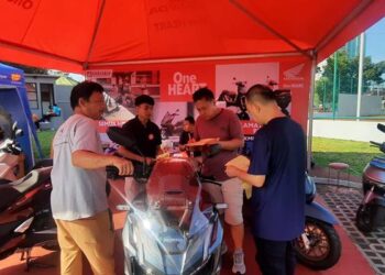 Foto: Big Scooter Sempurna Show Semarakkan Medan, Pamerkan Skutik Premium Honda 160cc 7