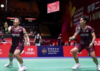 Foto: Apriyani/Fadia Tumbang, Ganda Putri Indonesia Habis di Hong Kong Open 2025 10