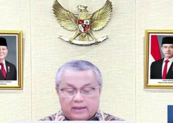 Gubernur BI Perry Warjiyo.(tangkapan layar)