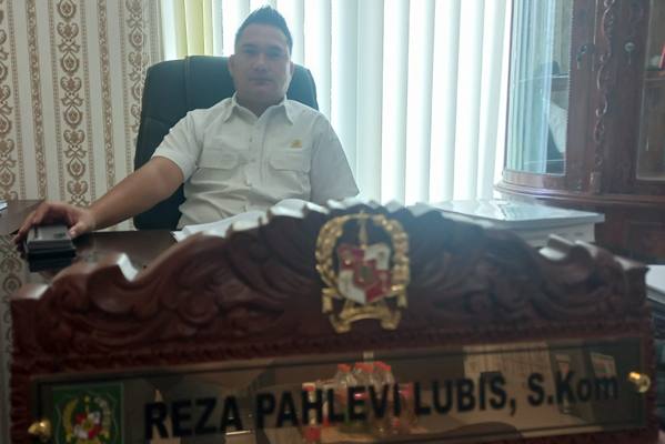 Foto: Ketua Komisi I DPRD Kota Medan Reza Pahlevi Lubis.(Ist)