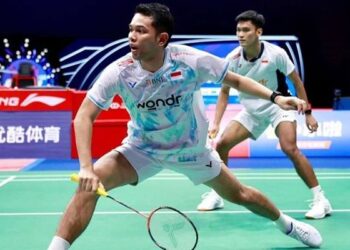 Foto: Hasil China Masters 2025: Fajar/Fikri 'Libas' Wakil Malaysia, Kunci Tiket Semifinal 1
