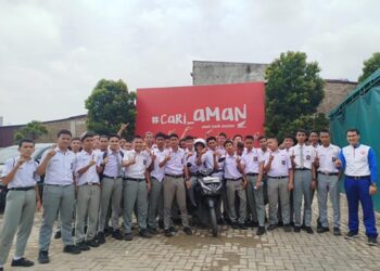 Foto: Honda Gaungkan Semangat #Cari_Aman di Kalangan Pelajar SMKN 2 Medan 3