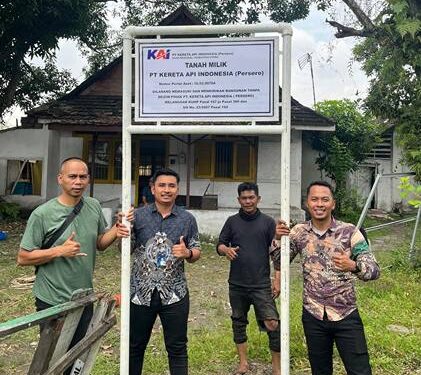 Pengadilan Negeri (PN) Medan Eksekusi Aset KAI di Jalan Perintis Kemerdekaan 1 Pengadilan Negeri (PN) Medan mengeksekusi aset milik PT Kereta Api Indonesia (Persero) di Jalan Perintis Kemerdekaan Nomor 26 dan 28, Kota Medan, pada Selasa (9/9/2025).(Dok:KAI DIvre I Sumut)