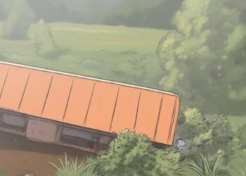 Foto: Truk Tronton Muatan Sawit Terguling di Jurang Deli Serdak, Sopir Selamat dengan Luka-Luka 2