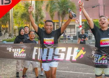Melalui talenta mudanya, Inspire Indosat, para mahasiswa magang dari  USU berhasil menginisiasi dan menyelenggarakan Inspire Indosat 5K Fun Run 2025 di Kota Medan pada Minggu, 31 Agustus 2025.(Dok:Indosat)