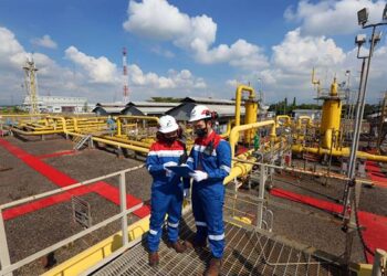 Stasiun Bojonegara terhubung dengan jaringan pipa transmisi strategis South Sumatera–West Java (SSWJ) dan distribusi Jawa Barat.(Dok:PGN)