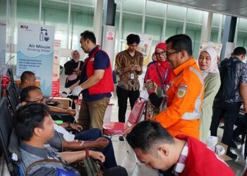 PT Railink (KAI Bandara) merayakan Hari Ulang Tahun (HUT) ke-19 dengan menyelenggarakan serangkaian kegiatan sosial, kesehatan, dan hiburan.(Dok:KAI Bandara)
