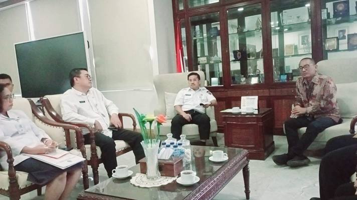 Foto: Komisi Pengawas Persaingan Usaha (KPPU) Kantor Wilayah I melakukan audiensi dengan Pemerintah Provinsi Sumatera Utara.(Dok:KPPU Kanwil I)