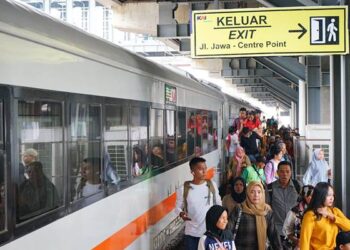 Sepanjang Januari–Agustus 2025, total pelanggan KA Srilelawangsa yang menggunakan layanan ini melonjak 41%,.(DOK:KAI Bandara)