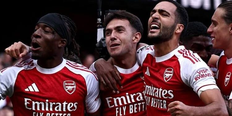 Sejumlah pemain Arsenal.(Foto : IG@arsenal)
