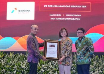 PGN, sebagai Subholding Gas Pertamina, mencatat prestasi gemilang dengan masuk dalam daftar Indeks TEMPO–IDNFinancials 52 Tahun 2025.(Dok:PGN)