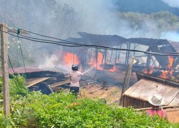 Foto: Tiga Rumah Hangus Dilalap Api di Bener Meriah, Kerugian Ditaksir Rp400 Juta 4