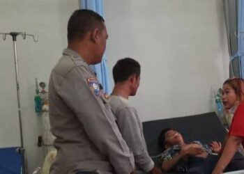 Foto: Insiden Maut di Deli Serdang, Siswa SMP Tewas Usai Motor Hilang Kendali 2