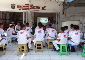 Foto: Honda Perkuat Edukasi Teknologi Dunia Vokasi di Kisaran 6