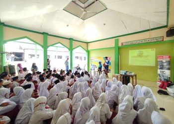 Foto: Honda Edukasi Pelajar Pematang Bandar Wujudkan Generasi #Cari_Aman Sejak Dini 5