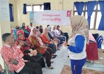 Foto: Edukasi #Cari_Aman, Honda Sambangi Kantor Lurah Bantan 9